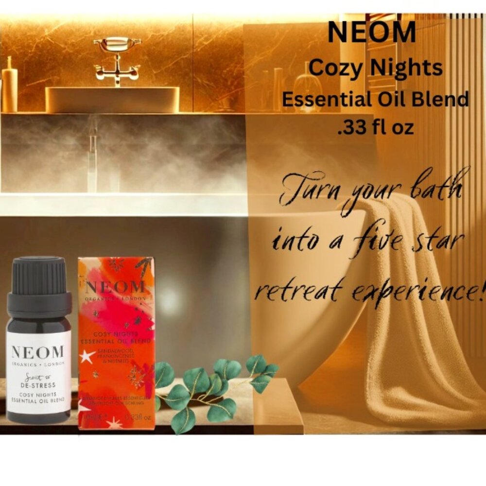 NEOM Cozy Nights Essential Oil .33oz – The Ultimate Luxe & Cozy Vibe